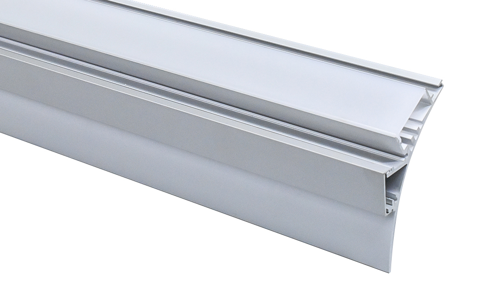 linear profile light in ceiling